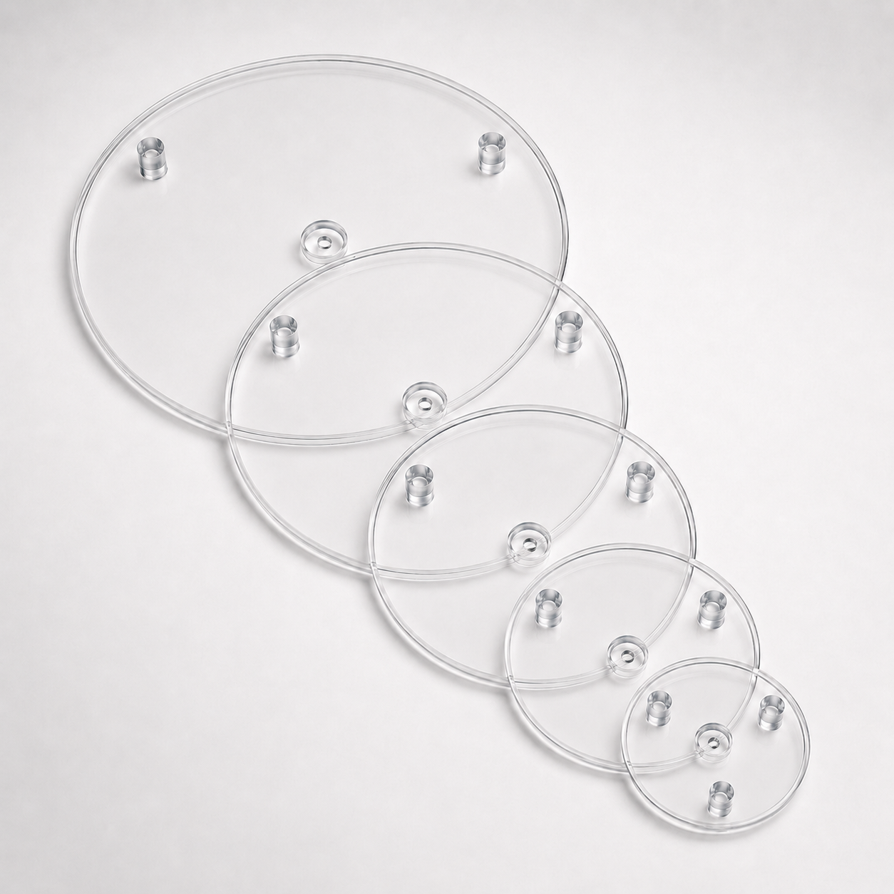 Clear PS Separator Plates